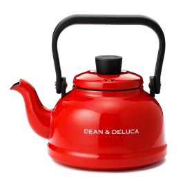 最新のデザイン DEAN ＆ DELUCA ホーロー キャセロール 限定 レッド 赤