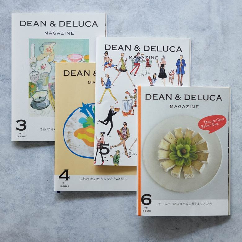 DEAN & DELUCA マガジン ISSUE 03,04,05,06セット