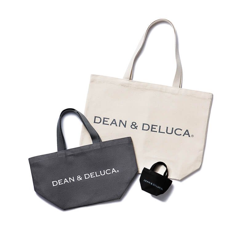 DEAN & DELUCA トートバッグチャコールグレー ミニ