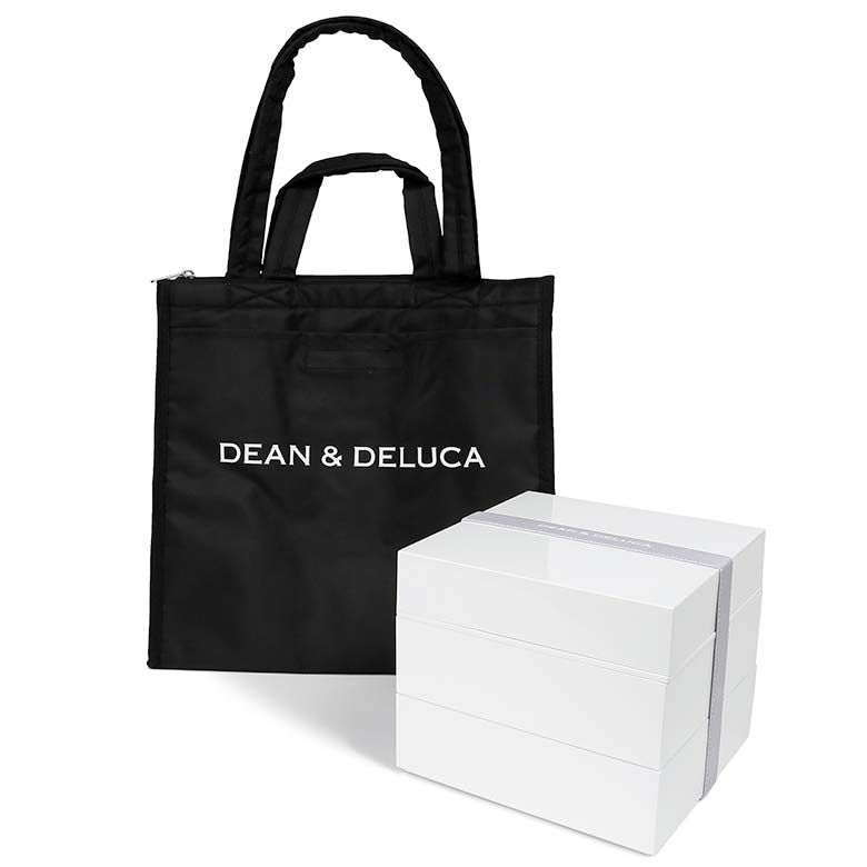 DEAN & DELUCA三段重大とクーラーバッグブラックセット