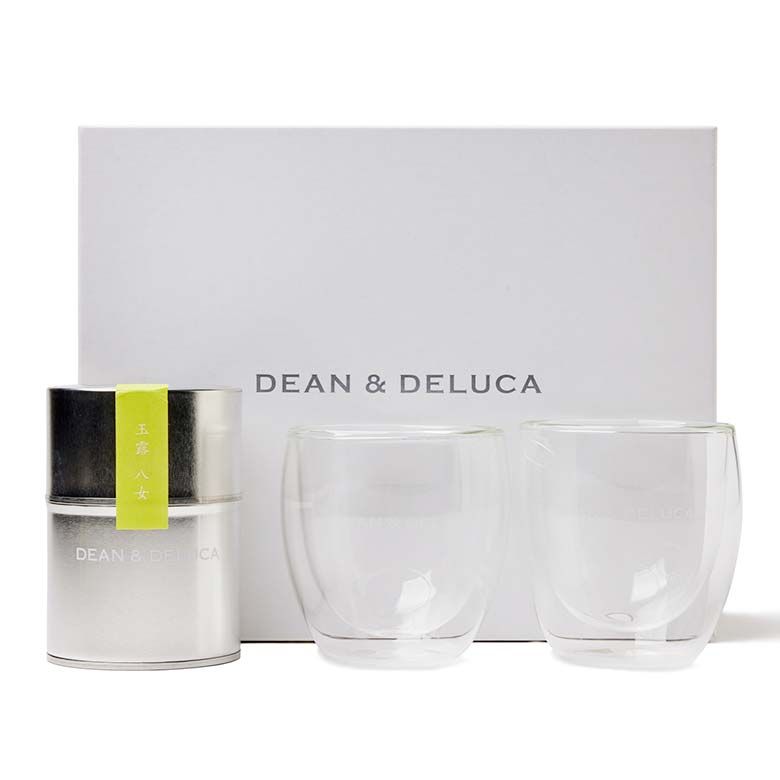 DEAN & DELUCA　日本茶＆ダブルウォールグラスギフト