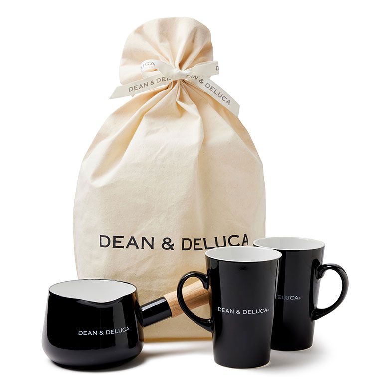 DEAN & DELUCA ミルクパン＆ラテマグブラックギフト