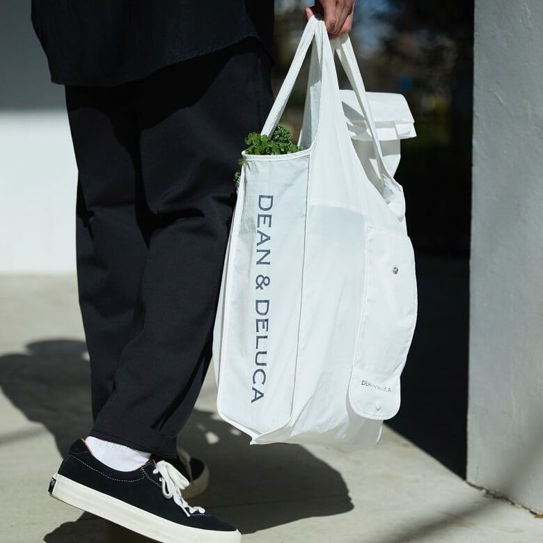 【数量限定】DEAN & DELUCA ショッピングバッグ　ホワイト