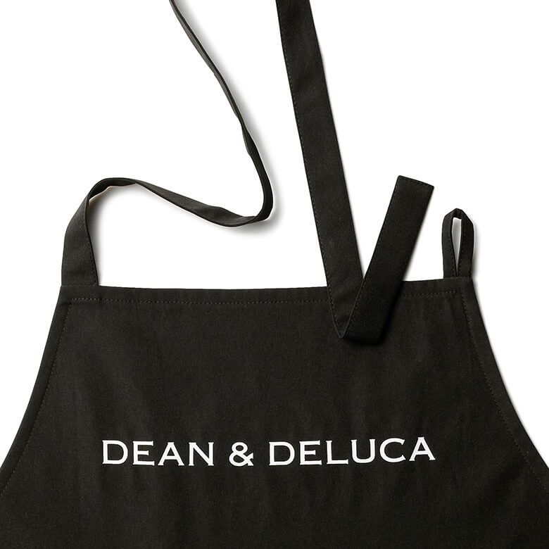 DEAN＆DELUCA×BEAMS COUTURE　プリーツエプロンドレス　ブラック