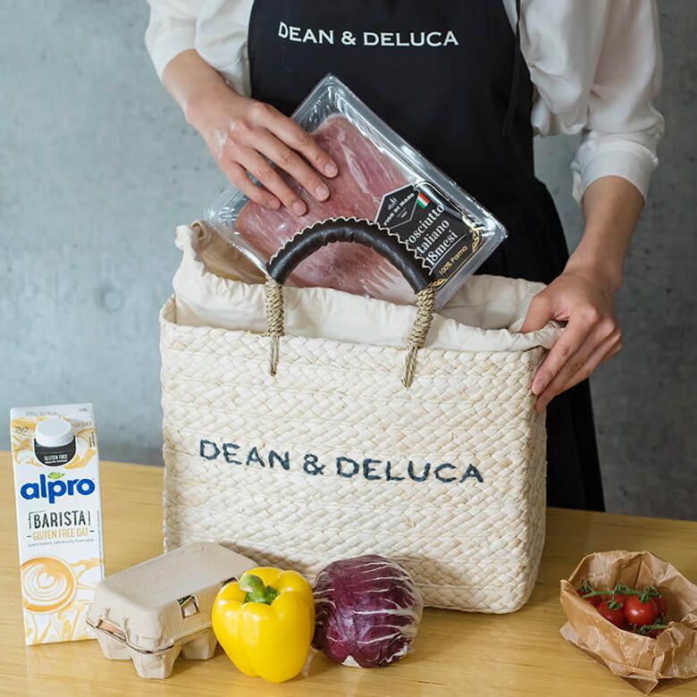DEAN & DELUCA×BEAMS COUTURE/保冷かごバッグ-