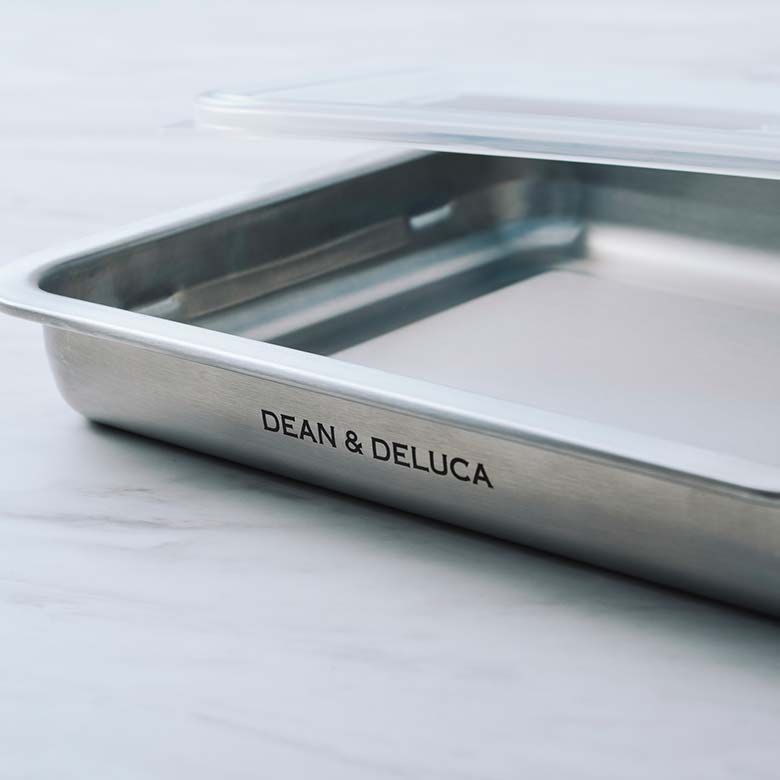 DEAN & DELUCA 蓋つきステンレスバット ワイド｜オンラインストア DEAN