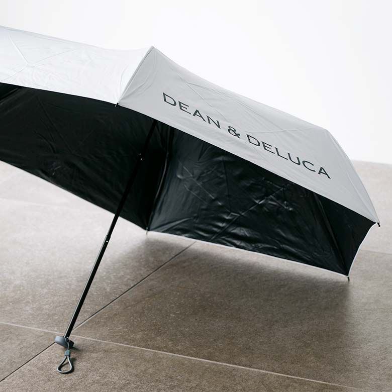 ＜終売＞DEAN & DELUCA　折り畳み傘 (晴雨兼用)ホワイト