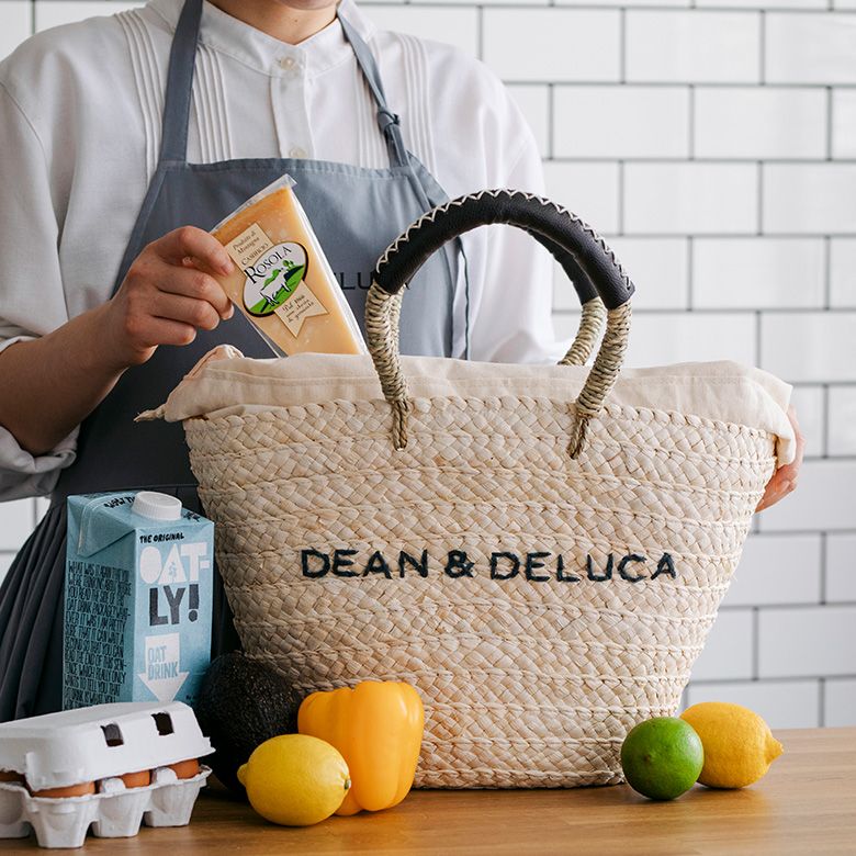 DEAN＆DELUCA × BEAMS COUTURE 保冷 カゴバッグ小 - かごバッグ