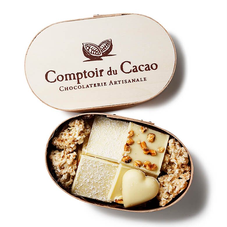 コントワール・ド・カカオ　ホワイトチョコレートアソートボックス