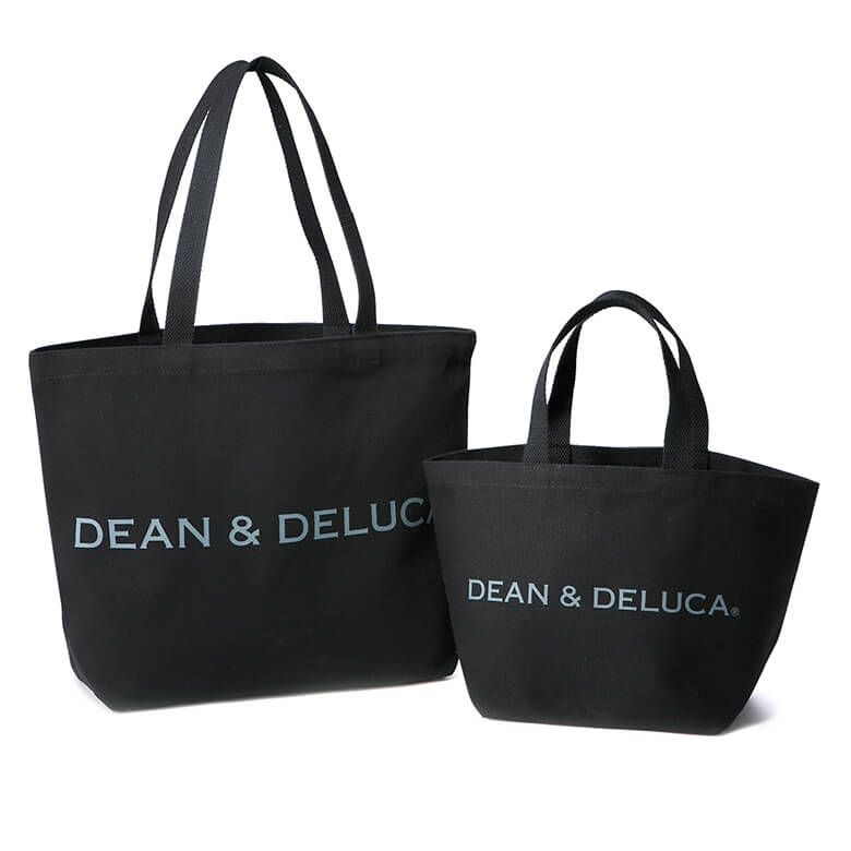 DEAN & DELUCA トートバッグ2サイズセット（ブラック）