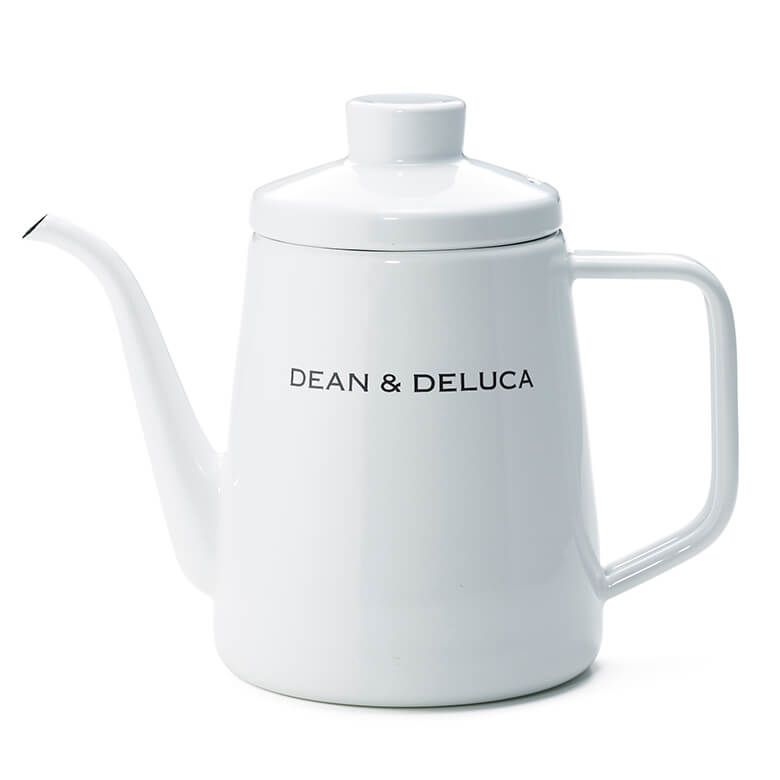 DEAN & DELUCA ホーローケトル ホワイト 1L