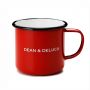 【オンライン限定】DEAN & DELUCA　ホーローマグカップ レッド