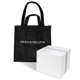DEAN & DELUCA 三段重小とクラーバッグブラックMセット