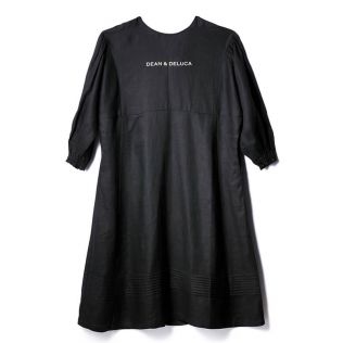 ＜完売＞DEAN＆DELUCA×BEAMS COUTURE　かっぽうぎドレス　ブラック