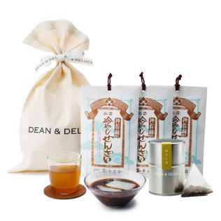 【オンラインストア限定】DEAN & DELUCA　冷やしぜんざいと日本茶のギフト