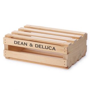 DEAN & DELUCA ウッドクレートボックス Lサイズ