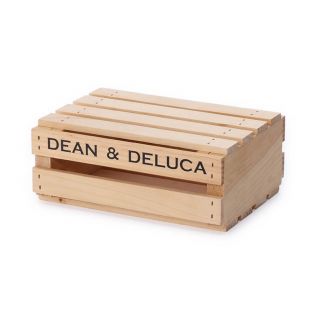 DEAN & DELUCA ウッドクレートボックス Sサイズ