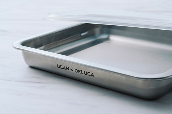 DEAN & DELUCA 蓋つきステンレスバット ワイド｜オンラインストア DEAN